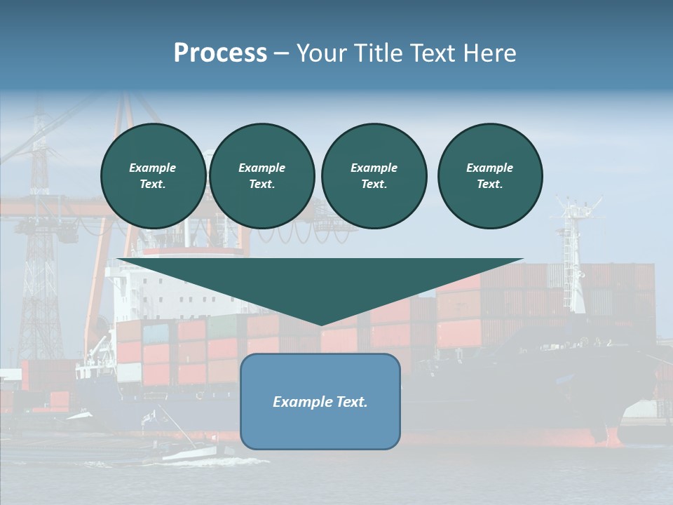 Trade Carrier Discharge PowerPoint Template