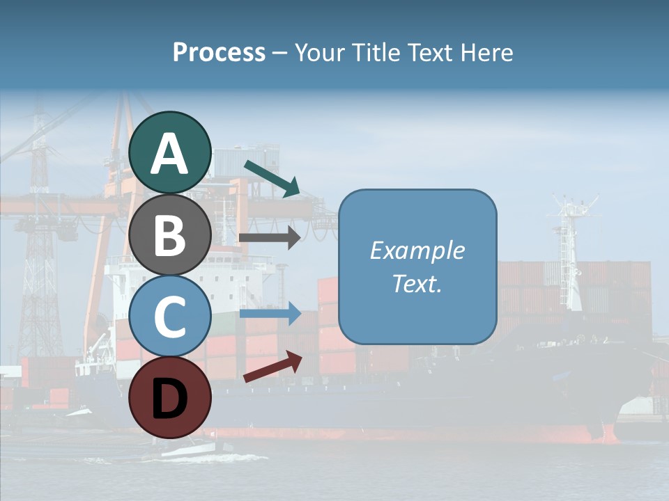 Trade Carrier Discharge PowerPoint Template