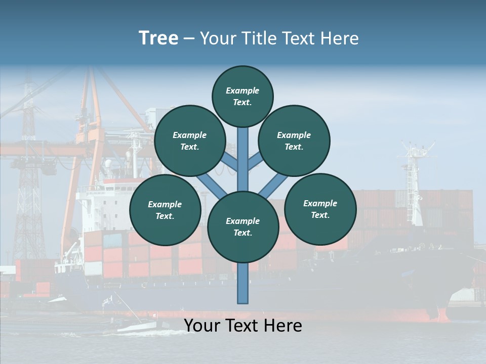 Trade Carrier Discharge PowerPoint Template