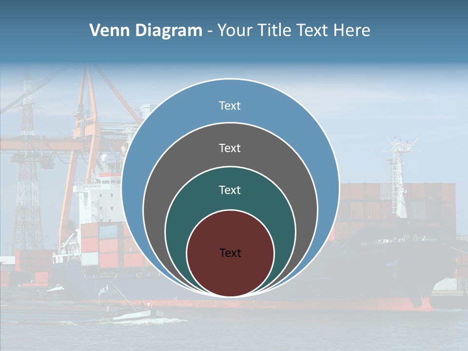 Trade Carrier Discharge PowerPoint Template
