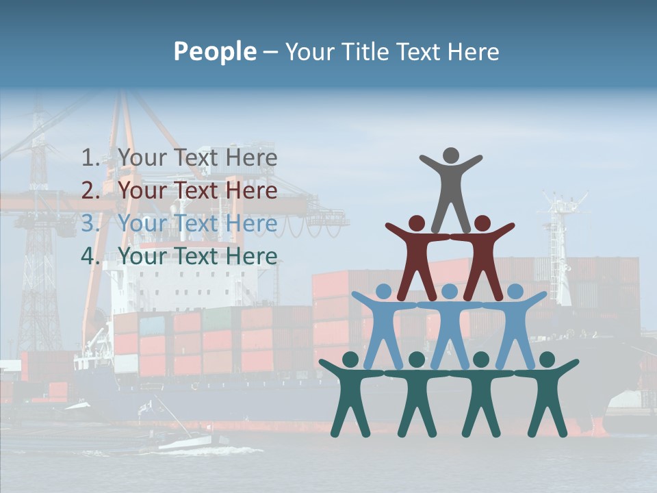 Trade Carrier Discharge PowerPoint Template