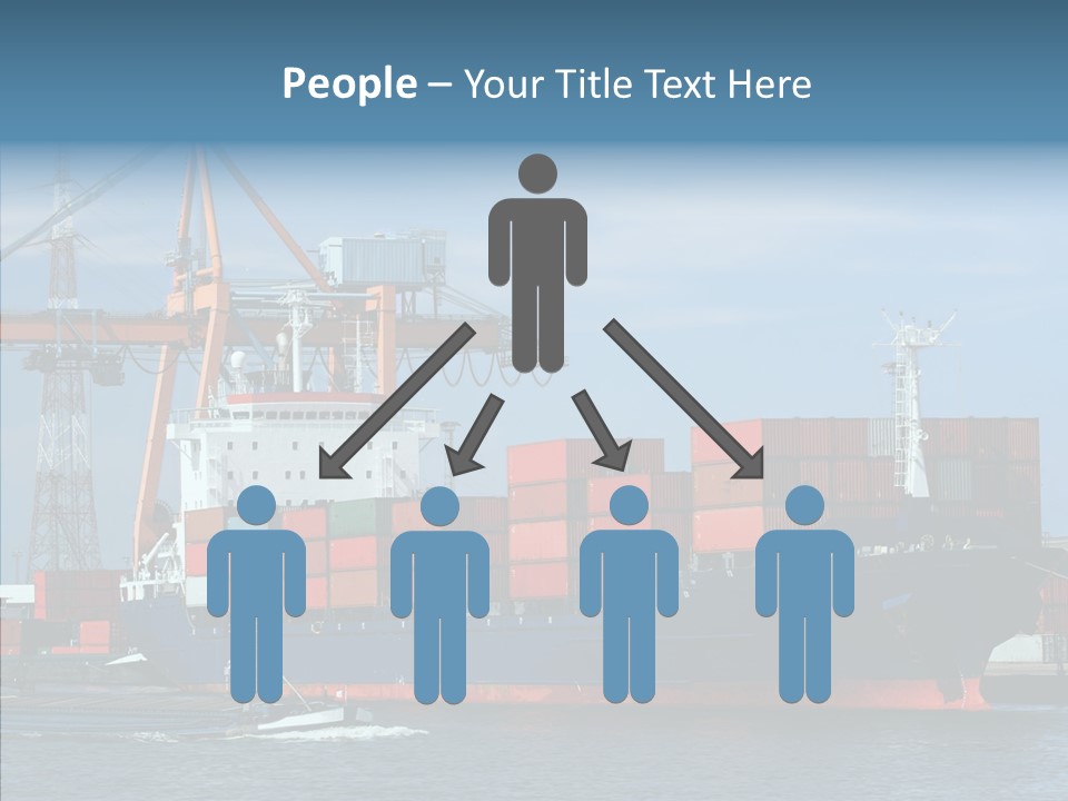 Trade Carrier Discharge PowerPoint Template