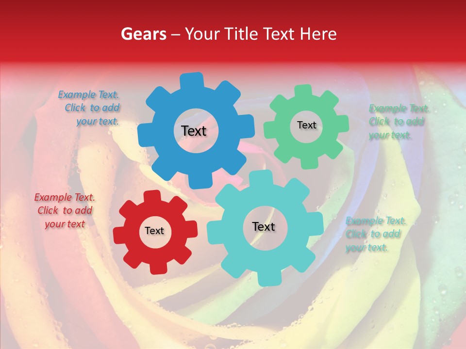 Nature Bright Petal PowerPoint Template