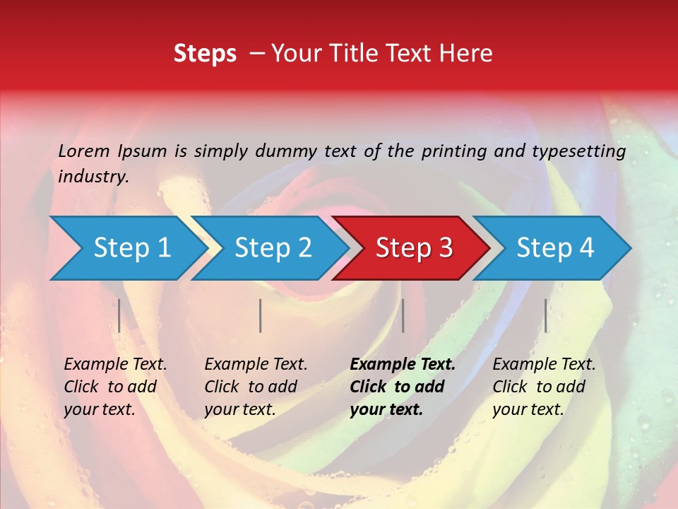 Nature Bright Petal PowerPoint Template