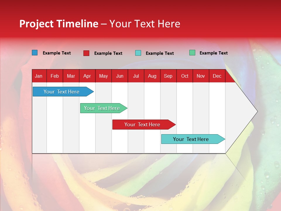 Nature Bright Petal PowerPoint Template