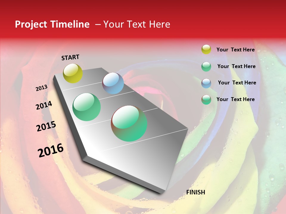 Nature Bright Petal PowerPoint Template