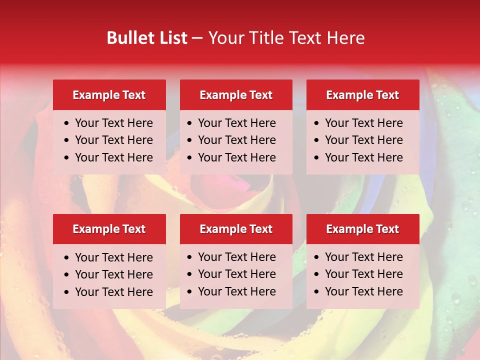 Nature Bright Petal PowerPoint Template