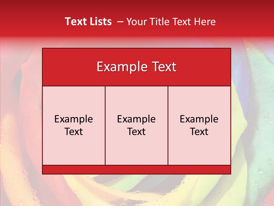 Nature Bright Petal PowerPoint Template