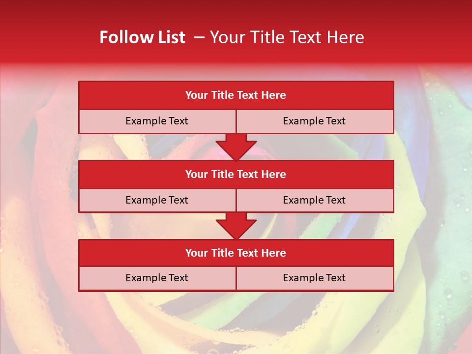 Nature Bright Petal PowerPoint Template