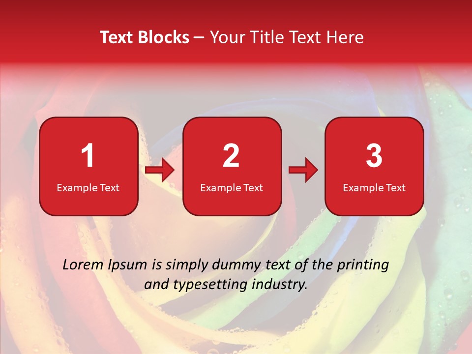 Nature Bright Petal PowerPoint Template