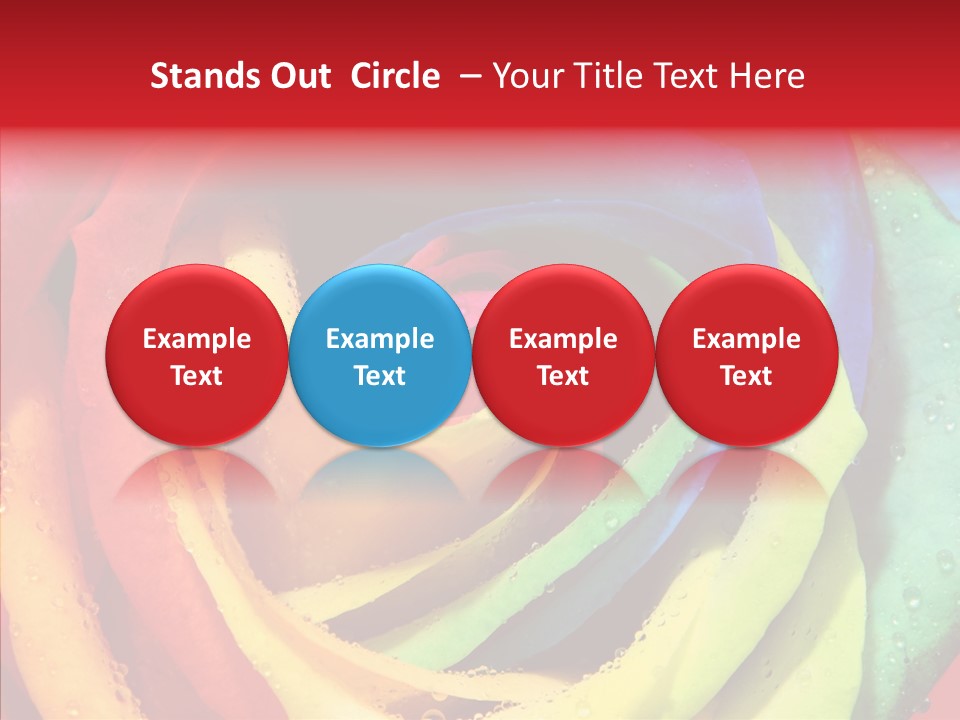 Nature Bright Petal PowerPoint Template