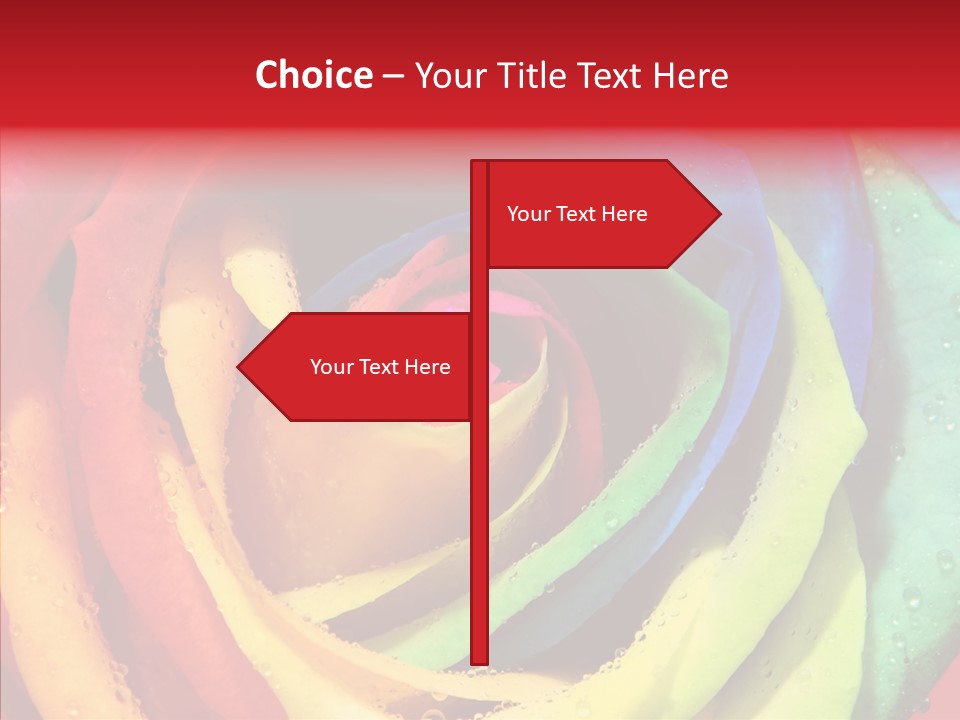 Nature Bright Petal PowerPoint Template