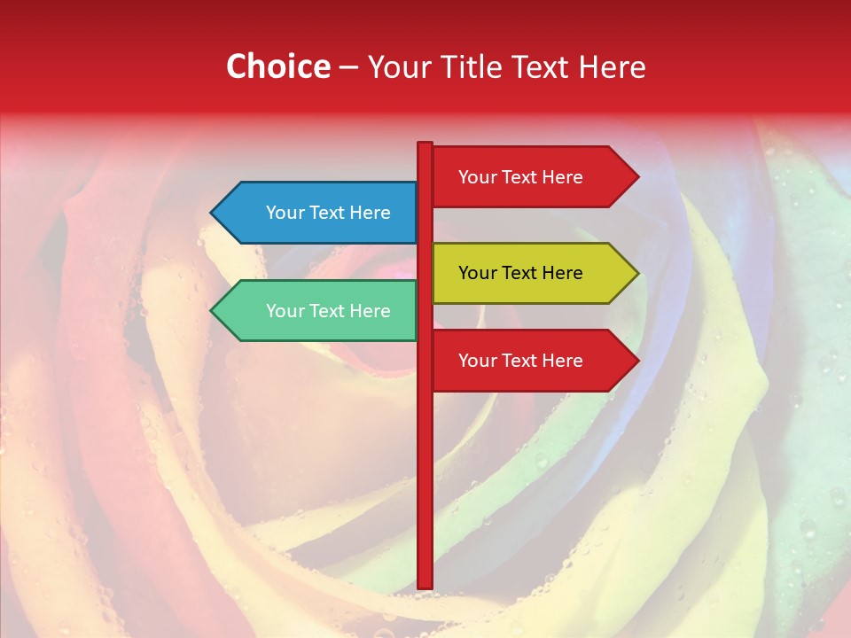 Nature Bright Petal PowerPoint Template