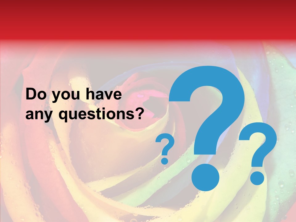 Nature Bright Petal PowerPoint Template