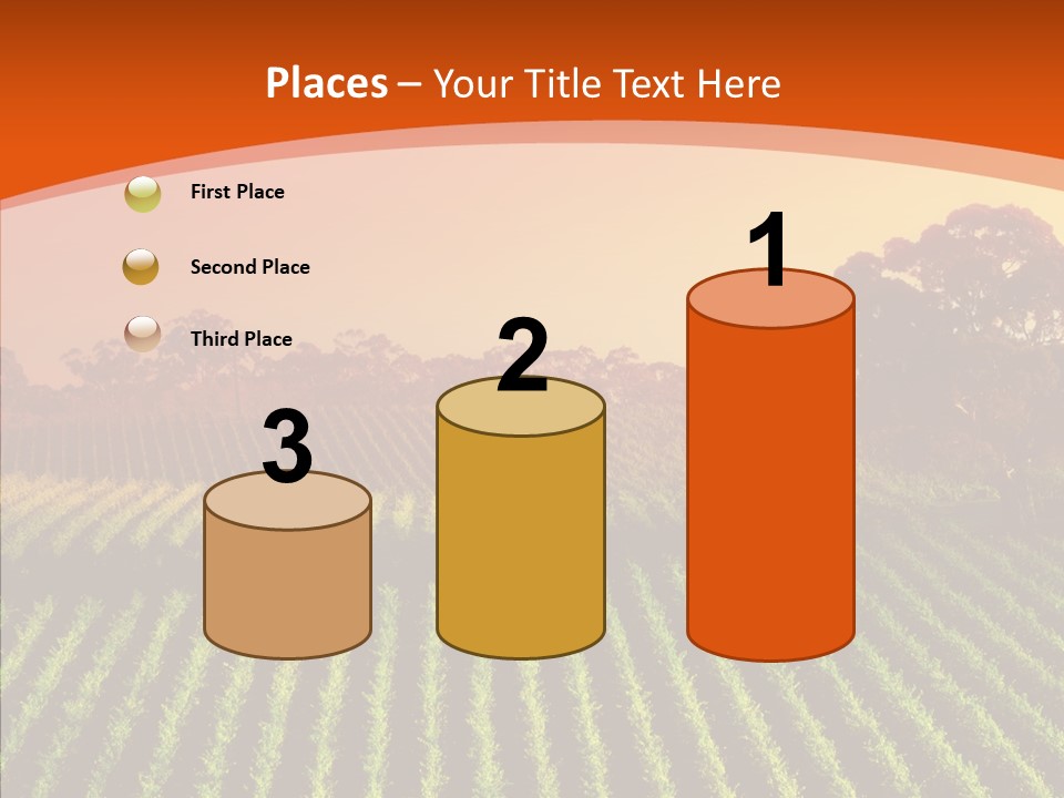 Colour Country Hills PowerPoint Template