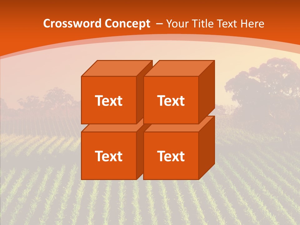 Colour Country Hills PowerPoint Template