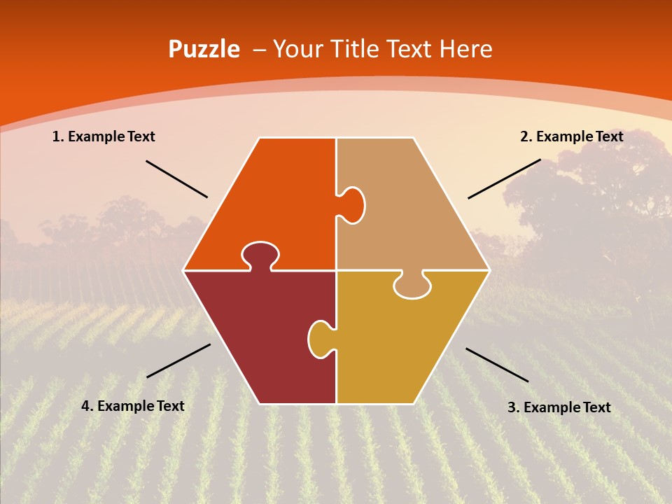 Colour Country Hills PowerPoint Template