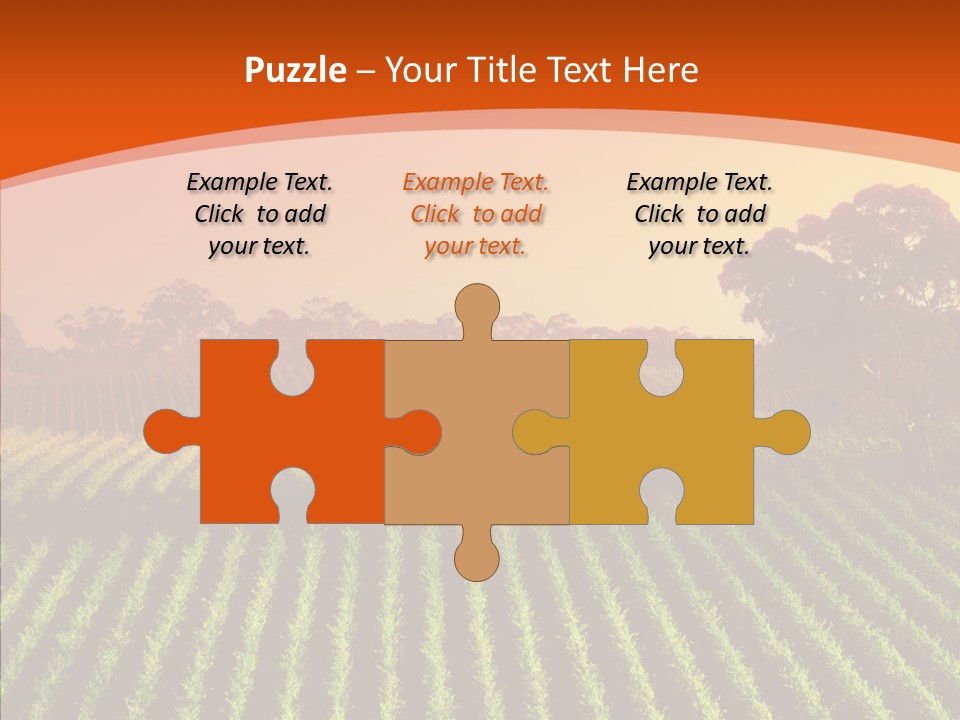 Colour Country Hills PowerPoint Template