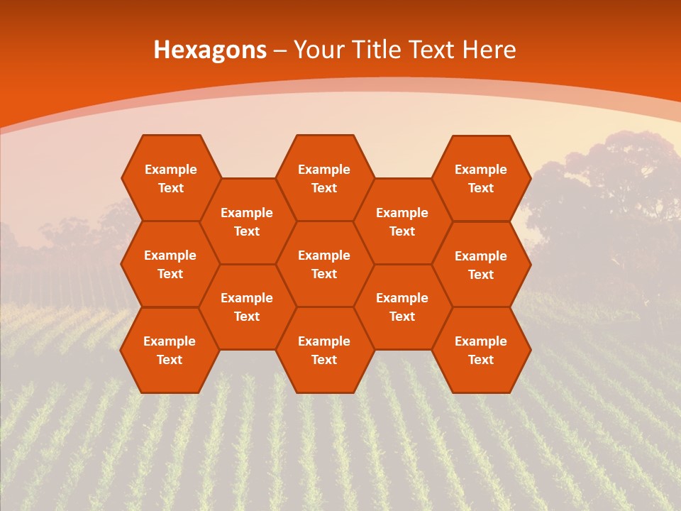 Colour Country Hills PowerPoint Template