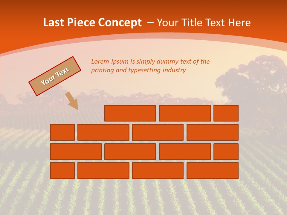 Colour Country Hills PowerPoint Template
