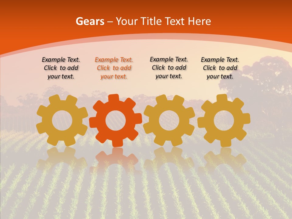 Colour Country Hills PowerPoint Template