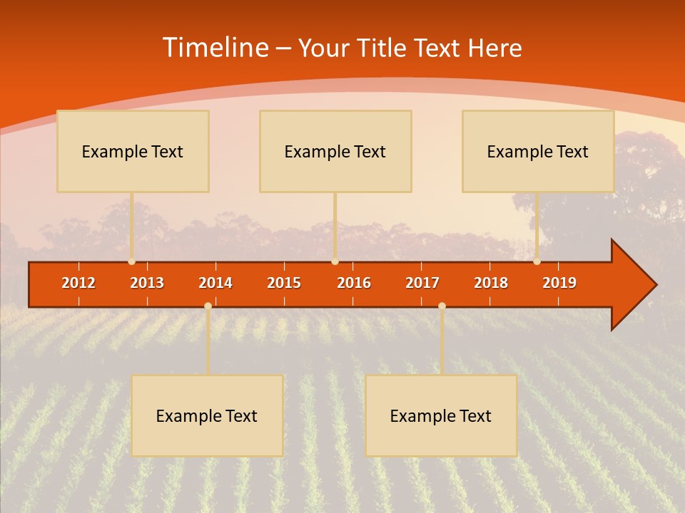 Colour Country Hills PowerPoint Template