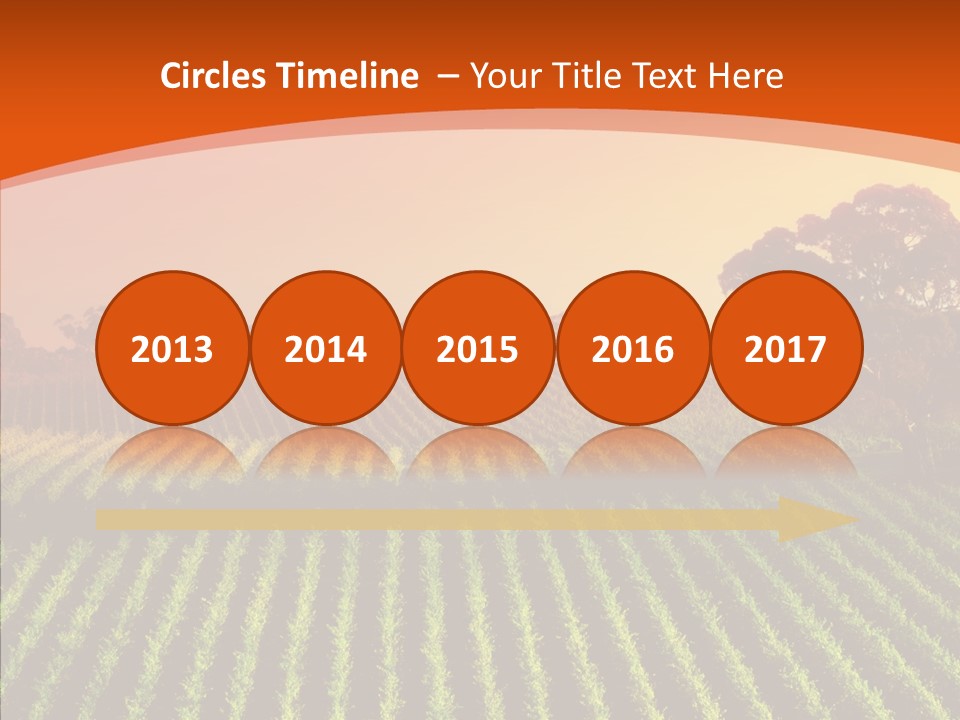 Colour Country Hills PowerPoint Template