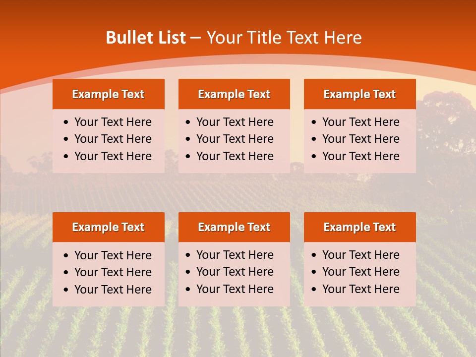 Colour Country Hills PowerPoint Template