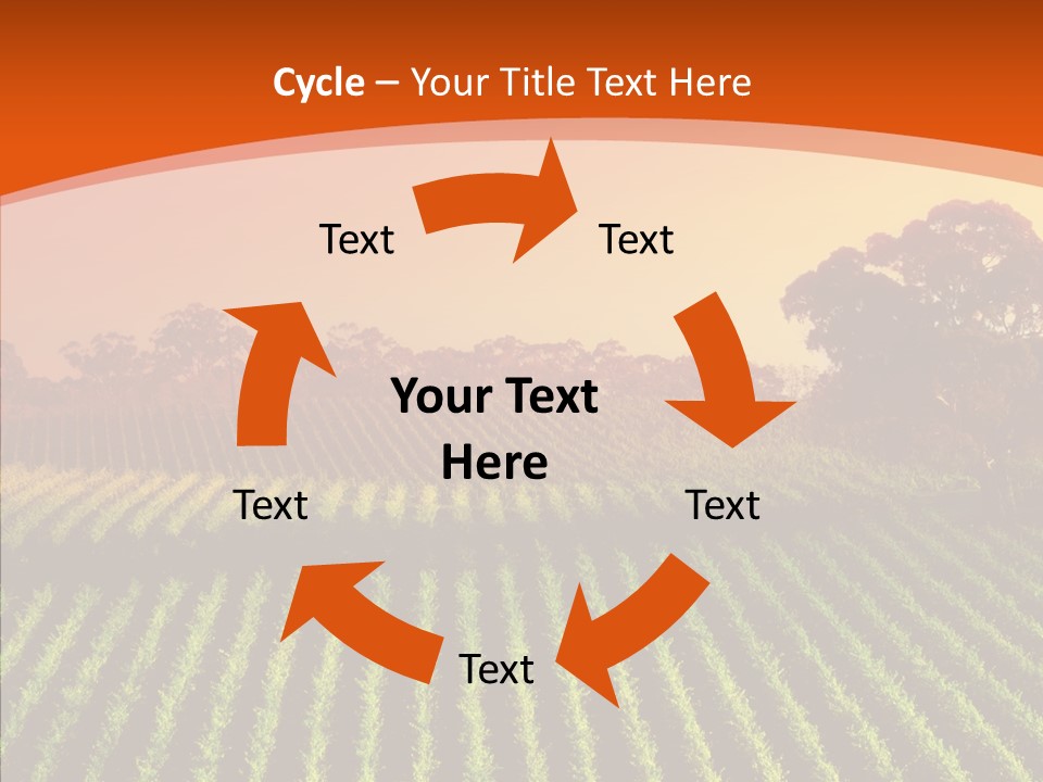 Colour Country Hills PowerPoint Template