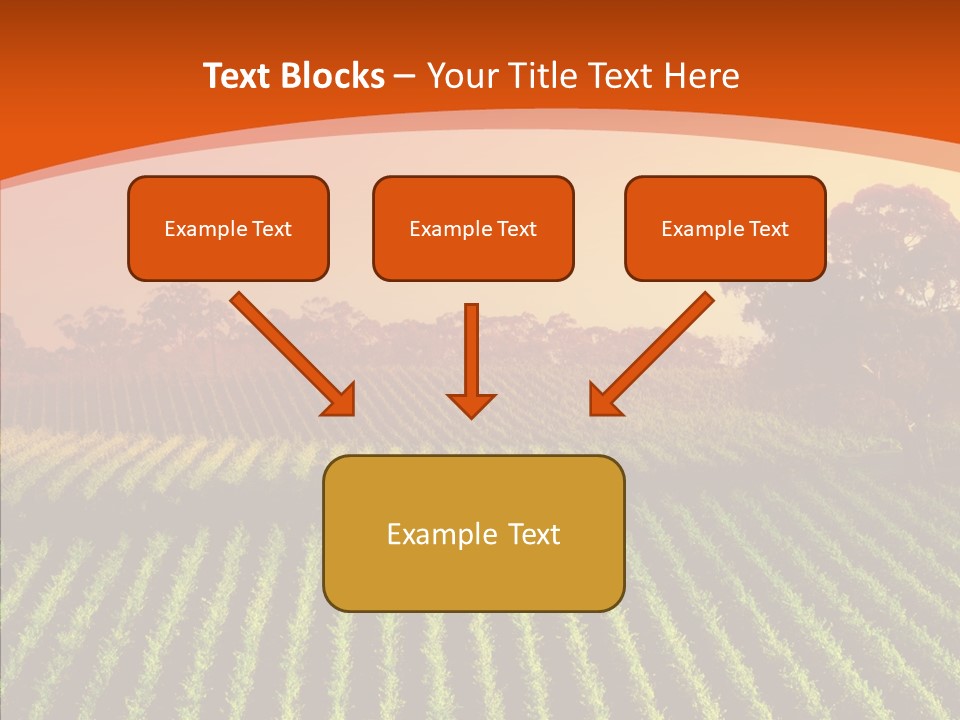 Colour Country Hills PowerPoint Template