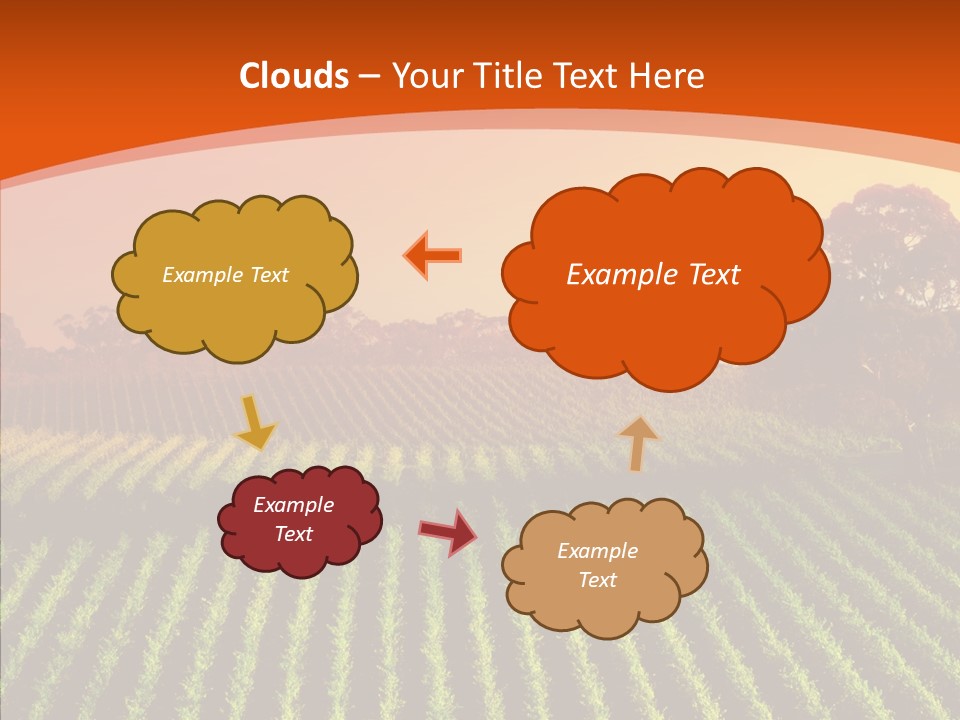 Colour Country Hills PowerPoint Template