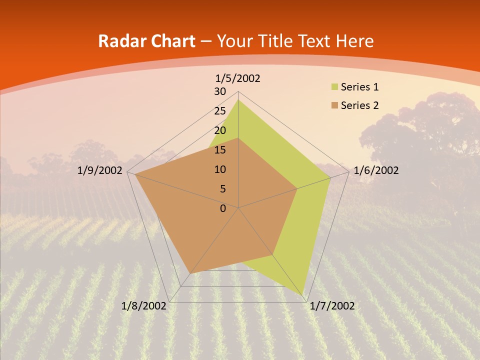 Colour Country Hills PowerPoint Template