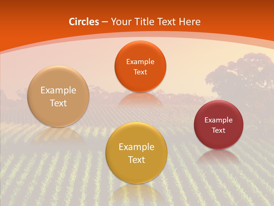 Colour Country Hills PowerPoint Template