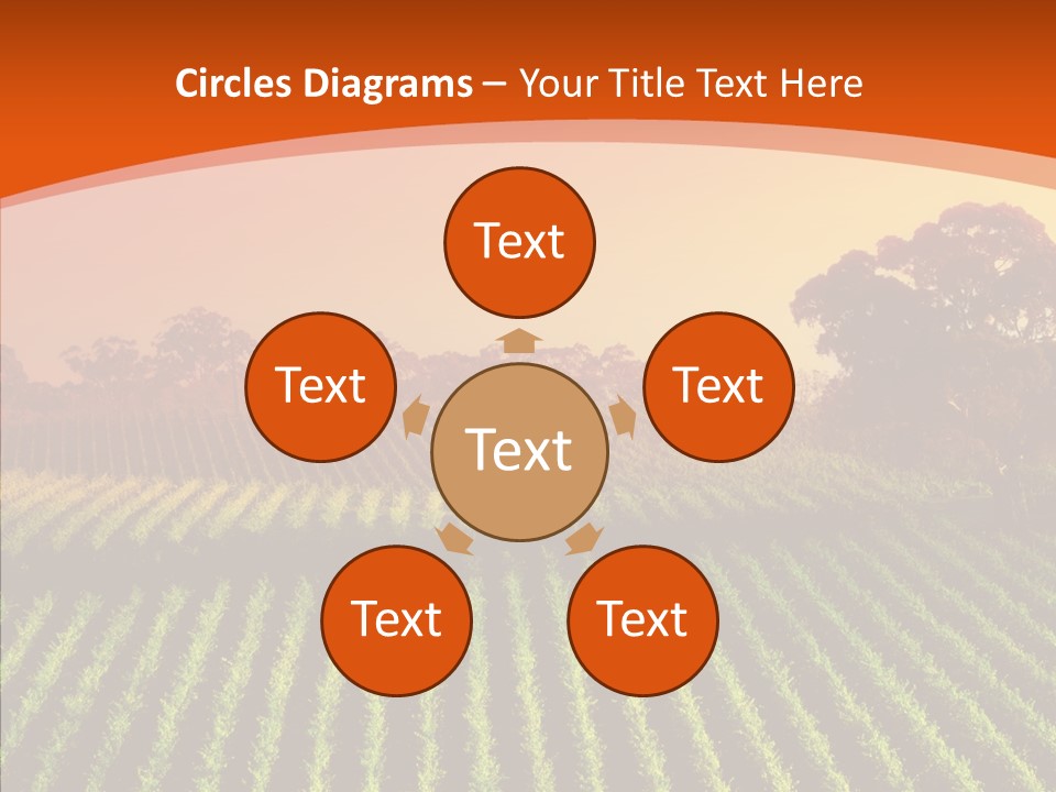 Colour Country Hills PowerPoint Template