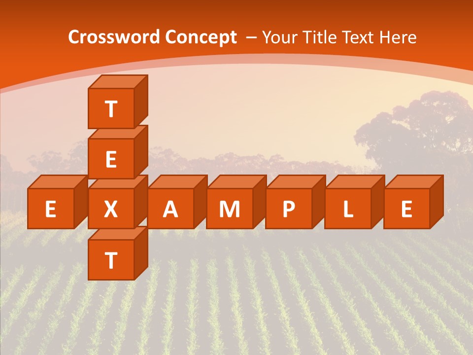 Colour Country Hills PowerPoint Template