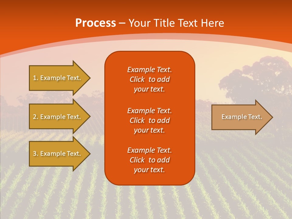 Colour Country Hills PowerPoint Template