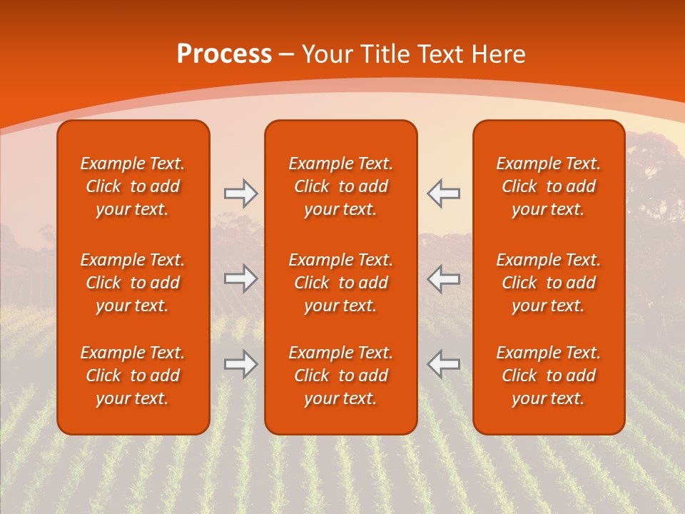 Colour Country Hills PowerPoint Template