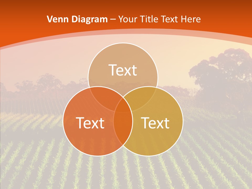 Colour Country Hills PowerPoint Template