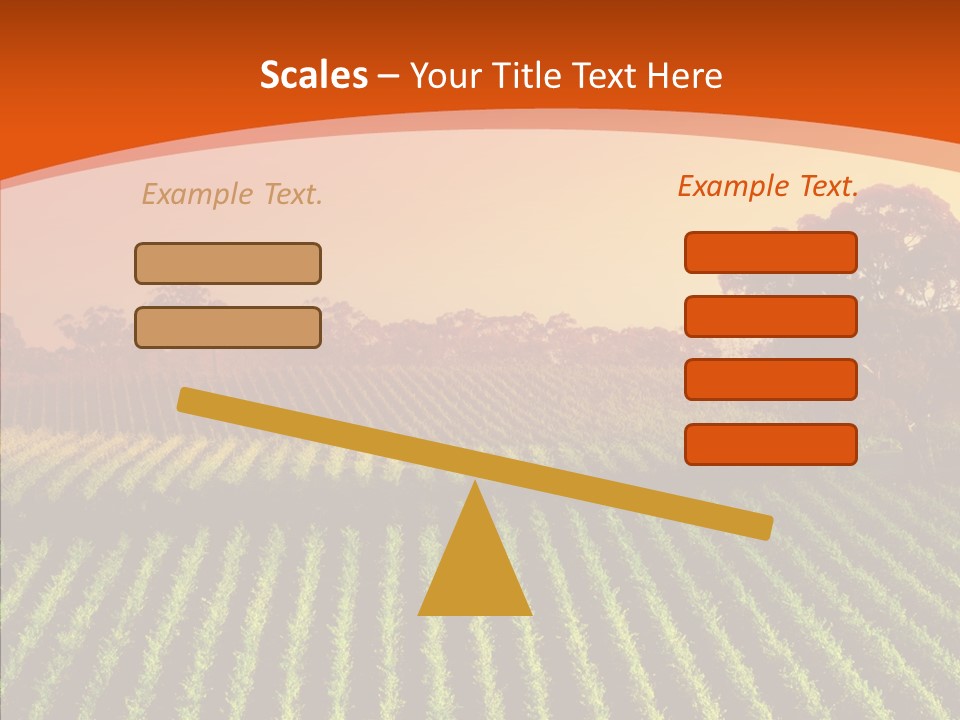 Colour Country Hills PowerPoint Template
