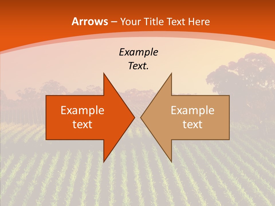 Colour Country Hills PowerPoint Template