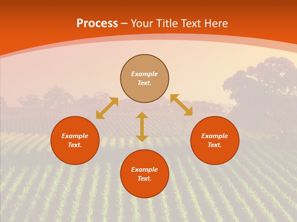 Colour Country Hills PowerPoint Template