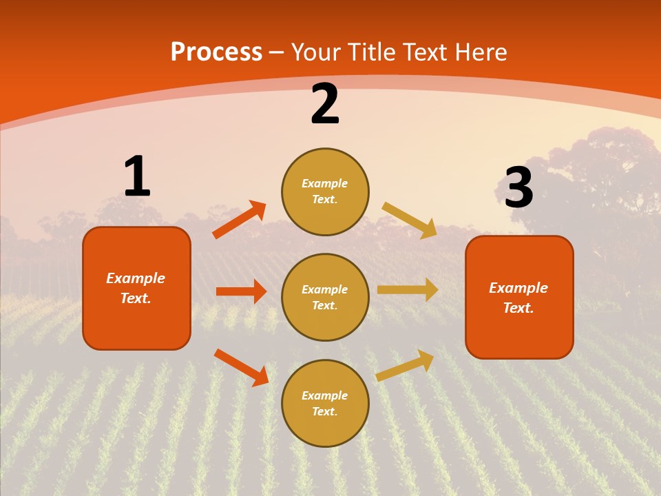 Colour Country Hills PowerPoint Template