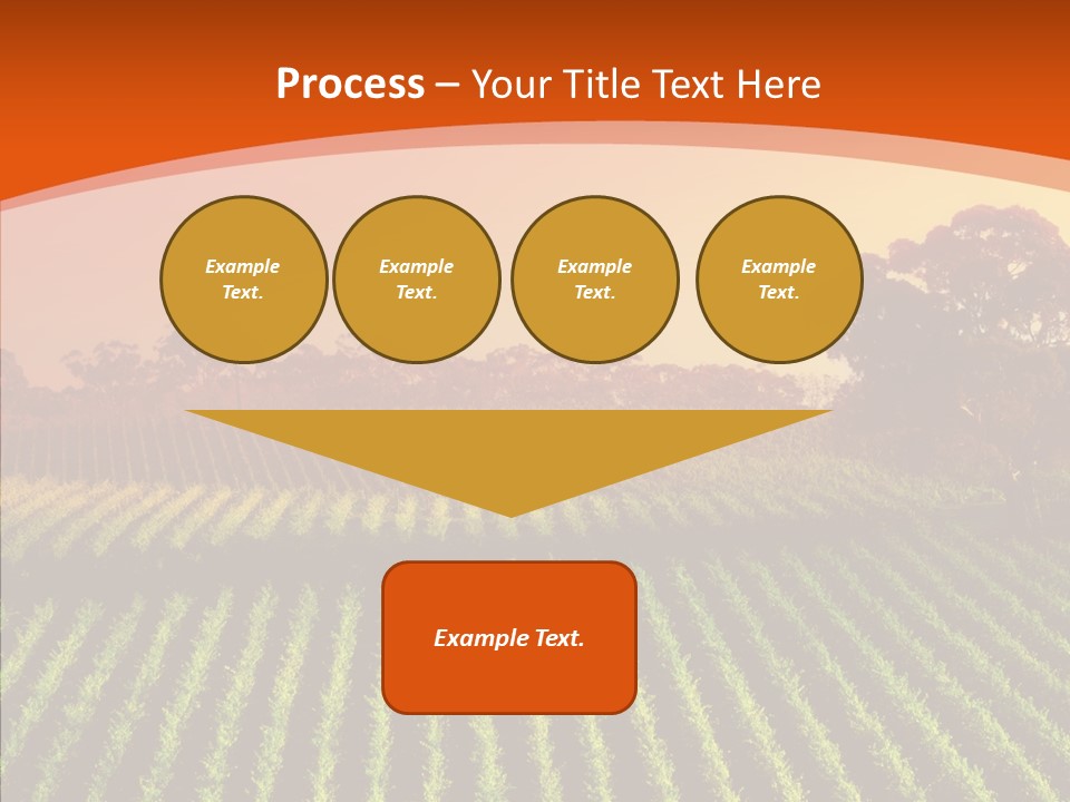 Colour Country Hills PowerPoint Template