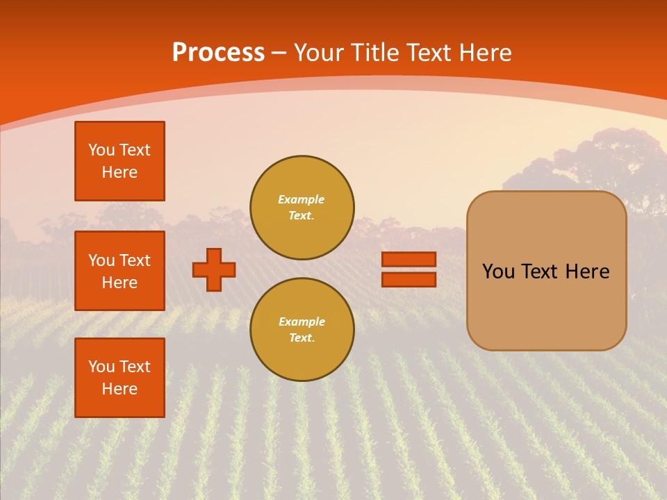 Colour Country Hills PowerPoint Template
