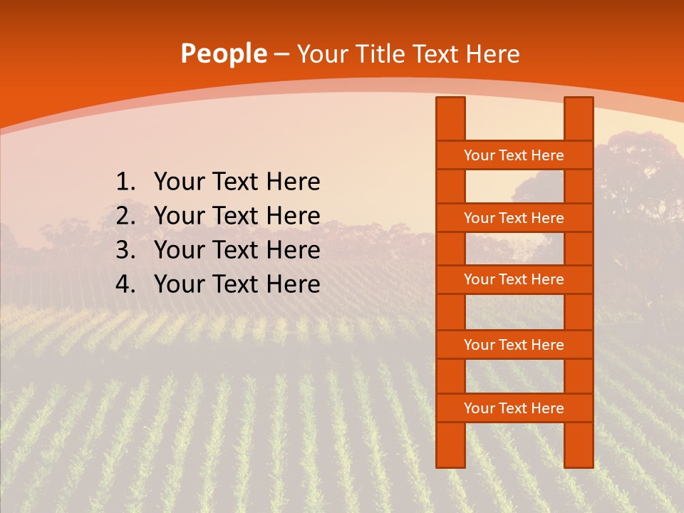 Colour Country Hills PowerPoint Template