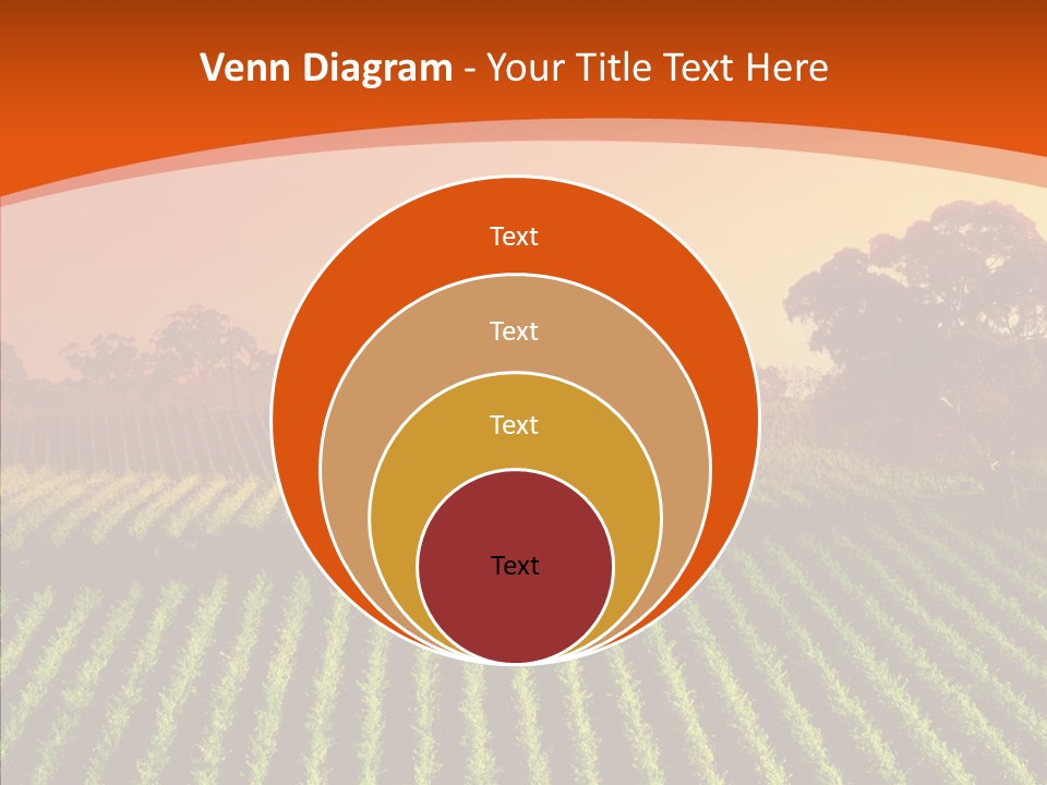 Colour Country Hills PowerPoint Template