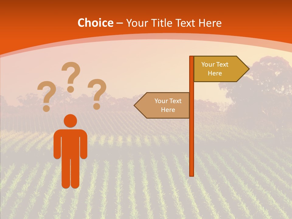 Colour Country Hills PowerPoint Template