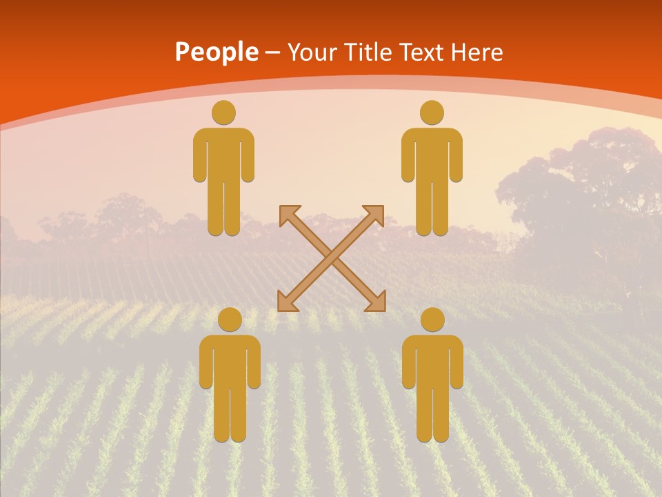 Colour Country Hills PowerPoint Template