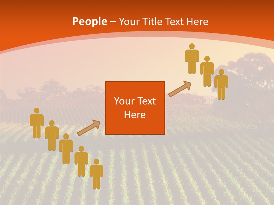 Colour Country Hills PowerPoint Template