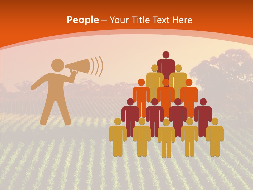 Colour Country Hills PowerPoint Template